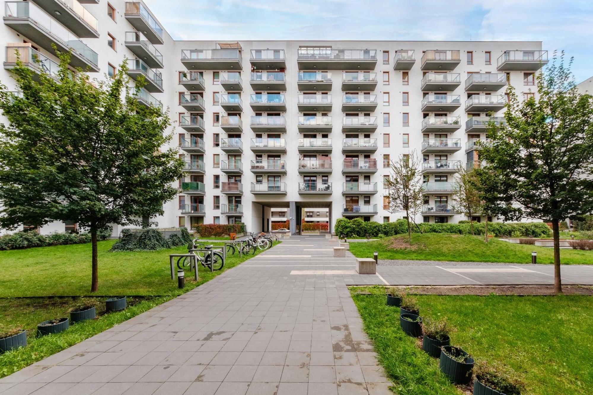 Studio Wola Apartament Kasprzaka - Wifi + Smart Tv Varşova Dış mekan fotoğraf