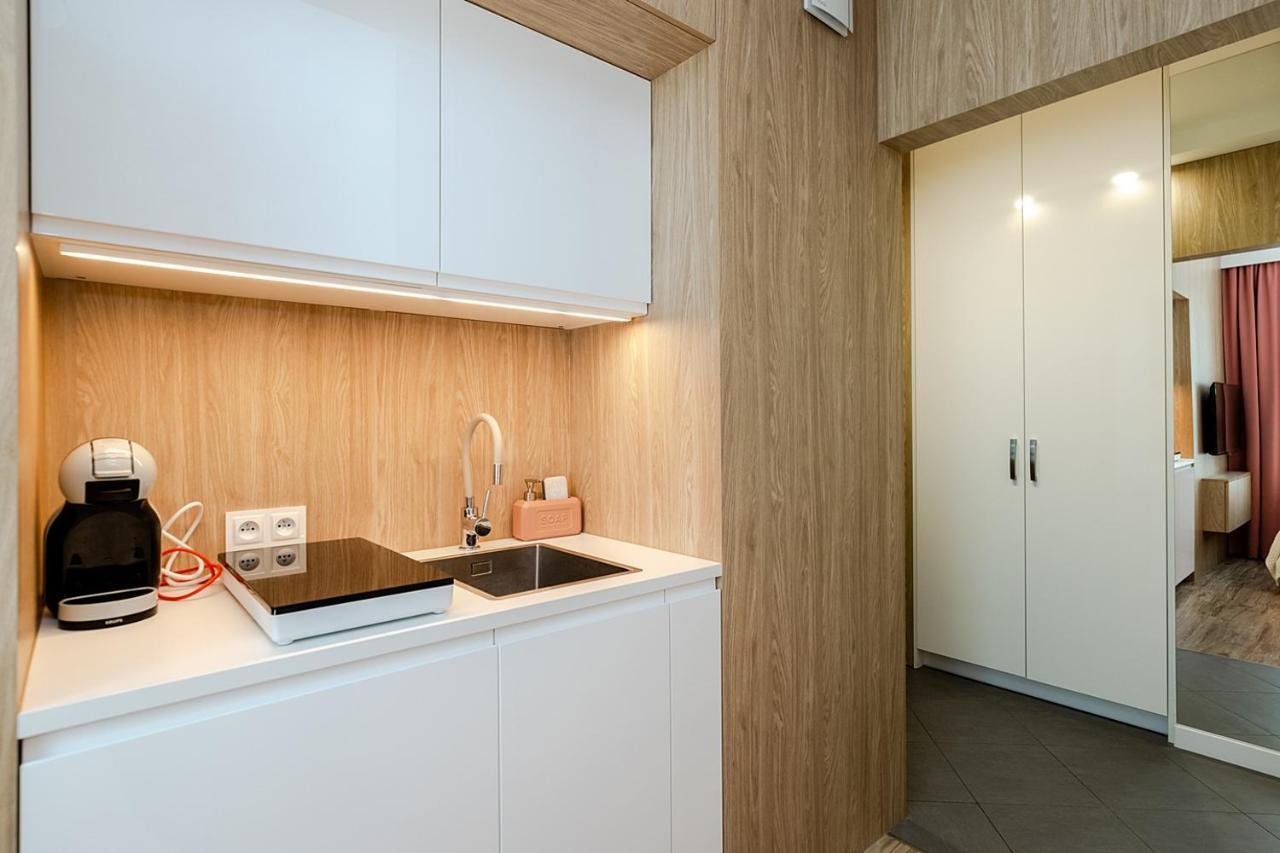 Studio Wola Apartament Kasprzaka - Wifi + Smart Tv Varşova Dış mekan fotoğraf
