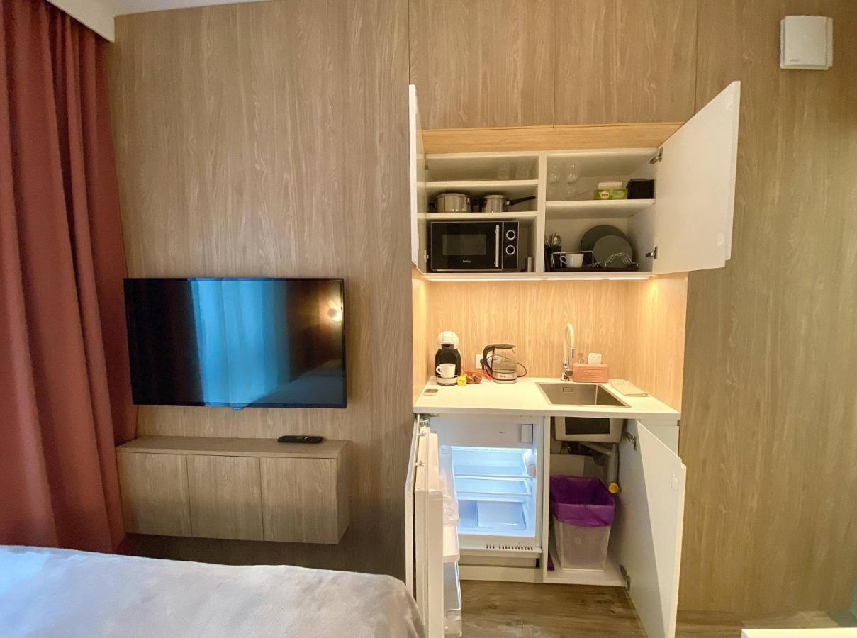 Studio Wola Apartament Kasprzaka - Wifi + Smart Tv Varşova Dış mekan fotoğraf